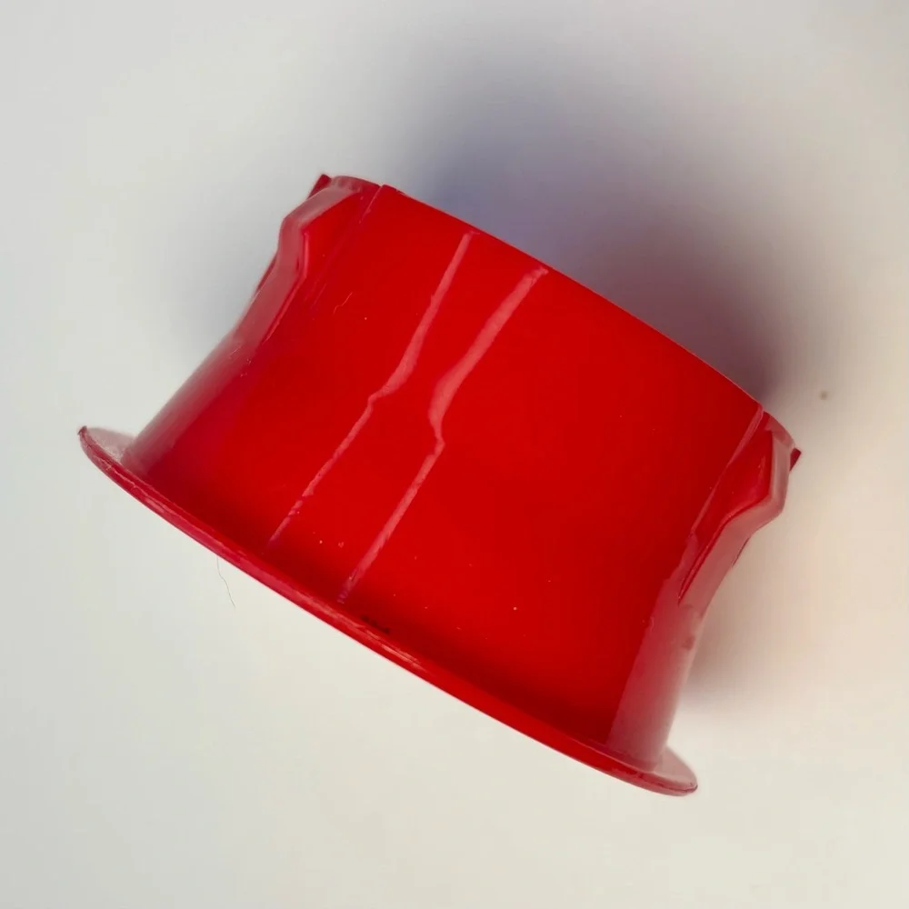Vintage Lilac Replacement Lid for a Glass Juice Pitcher, Red Plastic